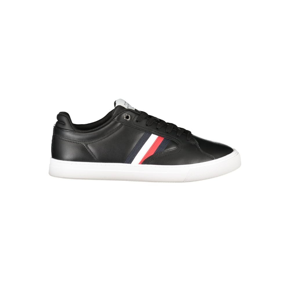 Tommy Hilfiger Schwarze Polyester Herren Sneakers