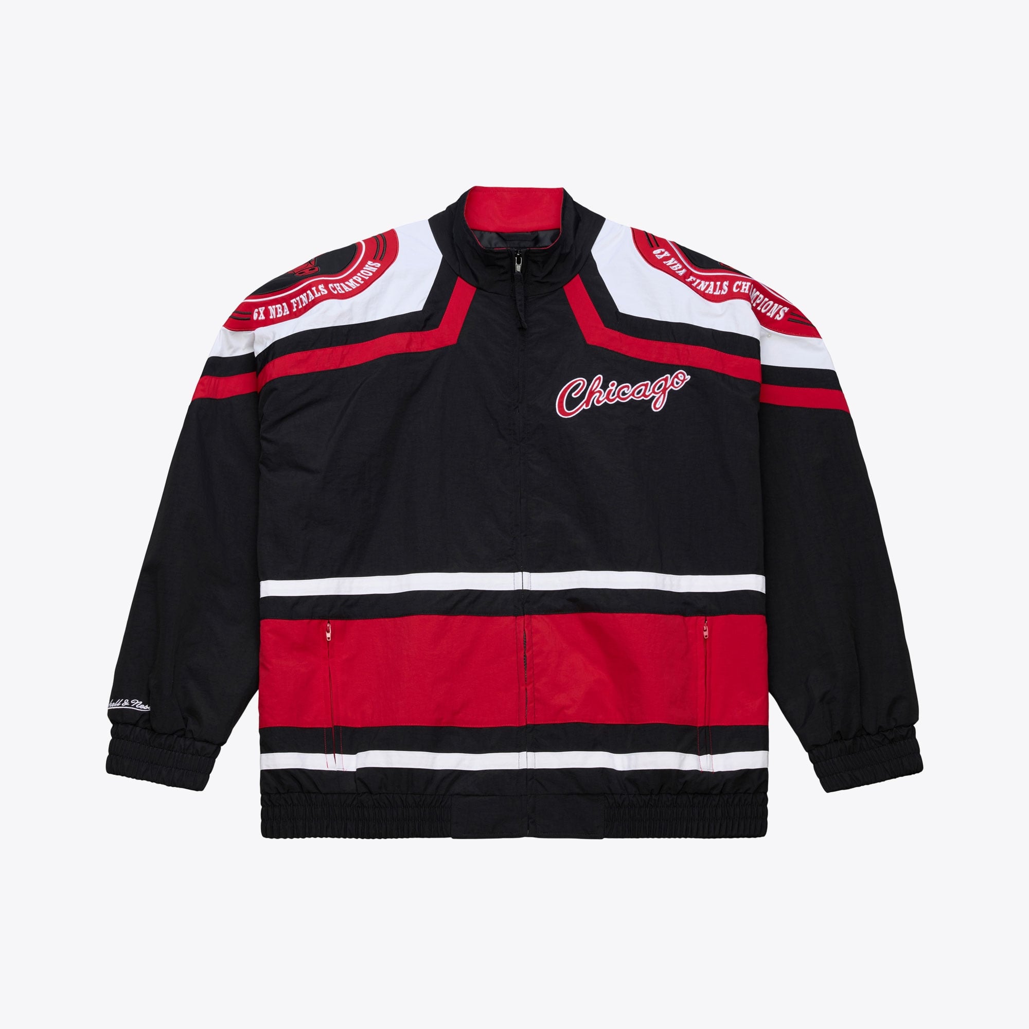 Chicago Bulls Mitchell & Ness Coupe-vent Throw It Back Vintage Logo - Homme - Homme Taille: L