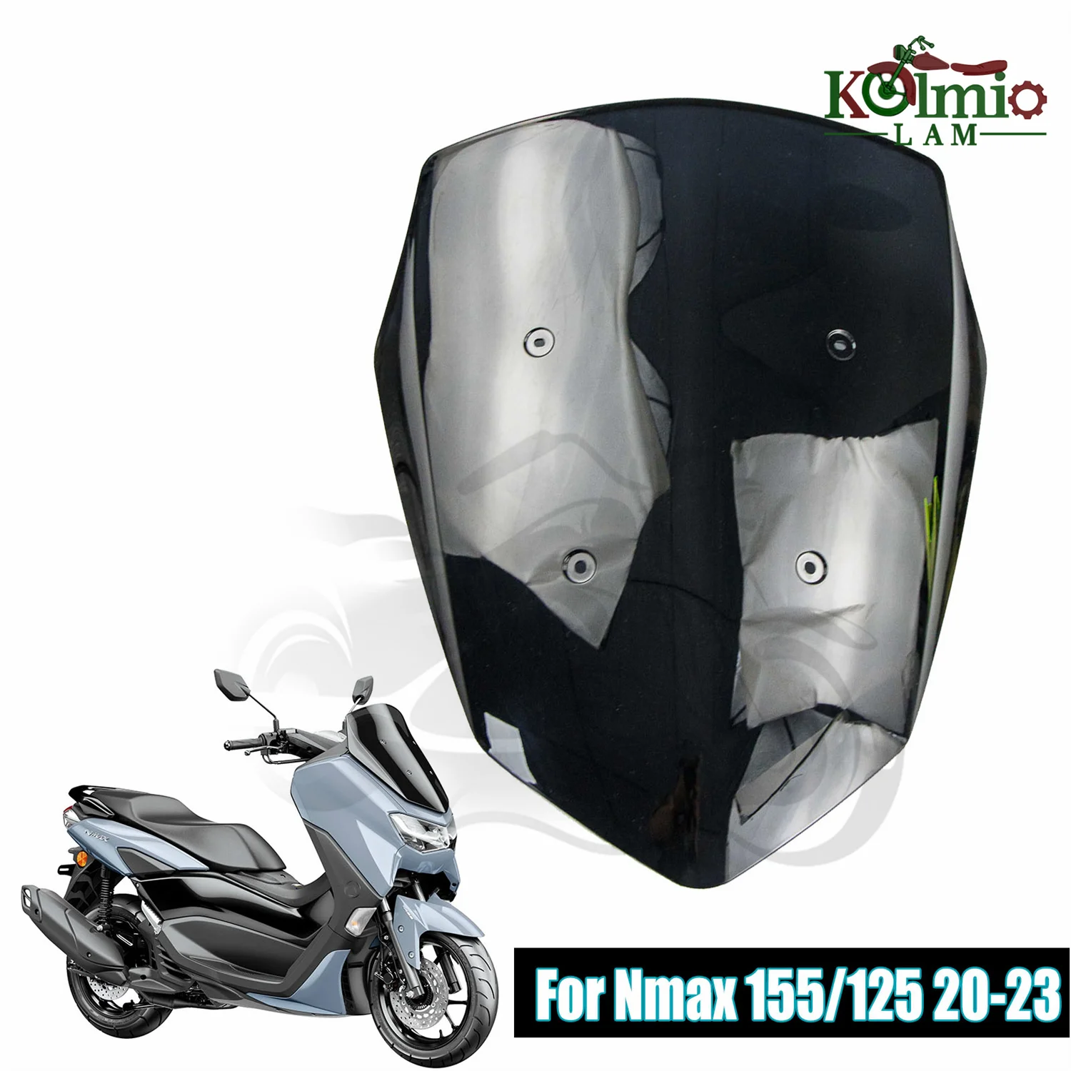 Misura Per Yamaha 2020 - 2024 Yamaha Nmax155 NMAX125 Accessori Moto Parabrezza Parabrezza NMAX 155 N-MAX 125 2021 2022