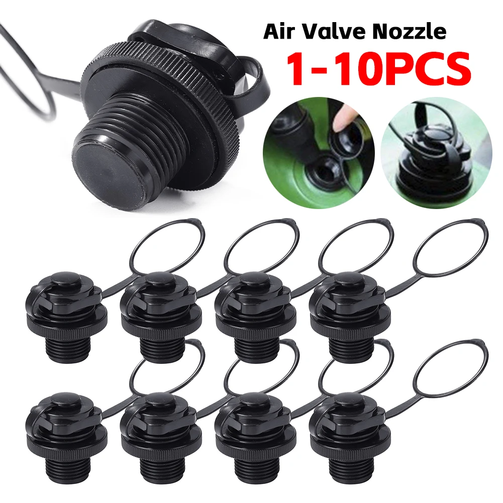 Kajak Sicherheit Luft Ventil Düse Kappen Ersatz für Boot Kajak Floß Luftmatratze Aufblasbare Pumpe Adapter Boot Zubehör Image