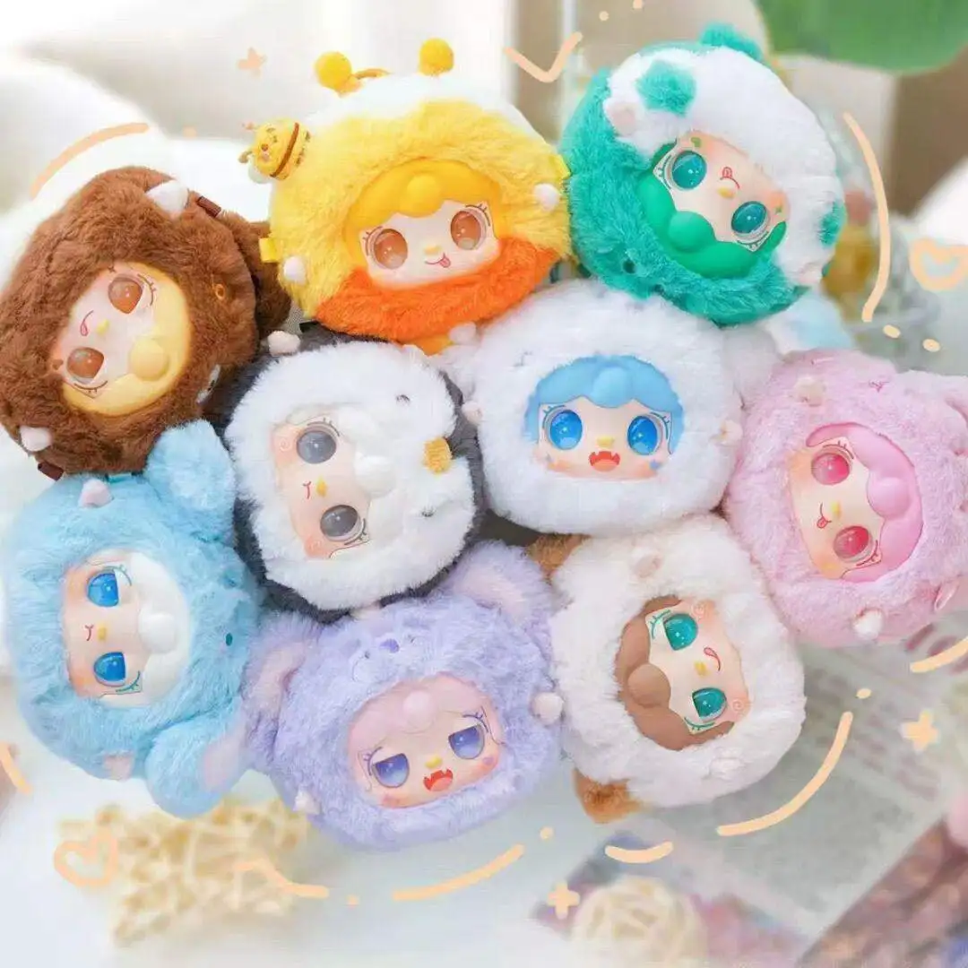 Neue Verpackung Original Yooki V1 Cute Way Through Serie Vinyl Blind Box Kawaii Taschenanhänger Schlüsselanhänger Niedliche Spielzeuge Mystery Box Geschenk Image