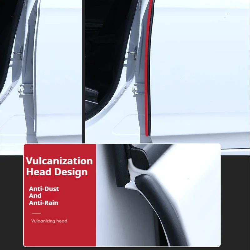 Für KIA K5 K7 K8 K9 K3 K4 Auto Tür Rand Dichtungs Auto Dichtung Streifen Säule Lärm Winddicht Schutz Auto dichtstoff Zubehör Image