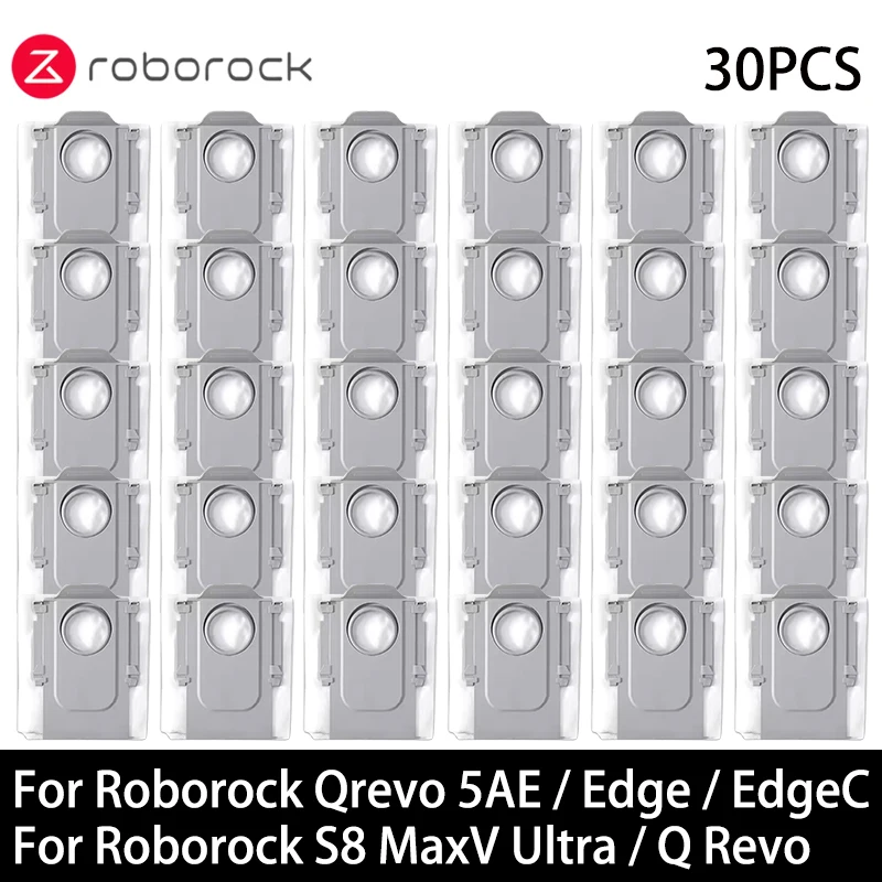 Für Roborock Qrevo 5AE / S8 MaxV Ultra / Q Revo / Q Revo MaxV / Q Revo S / Curv / Saros 10 Roboterstaubsauger Staubbeutel Zubehör Image