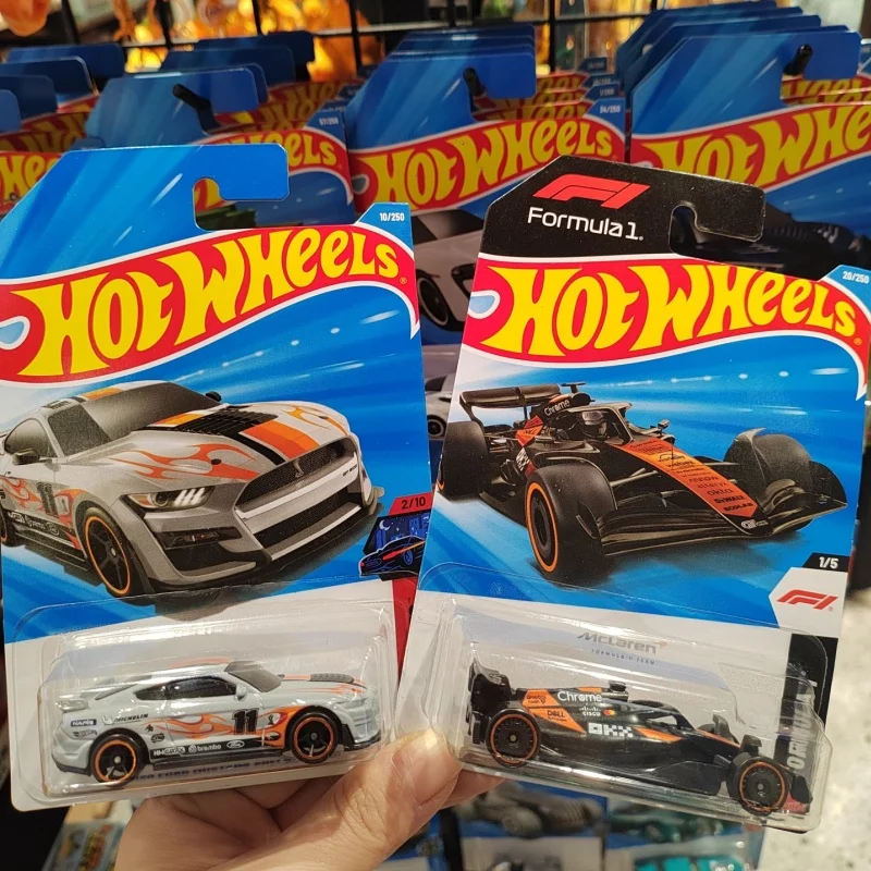 Neue Hot Wheels Original 2026B Fall Legierung Auto Modell McLAREN F1 Druckguss Auto Modell Porsche Überraschung Geschenk Spielzeug Sammlung Auto Image