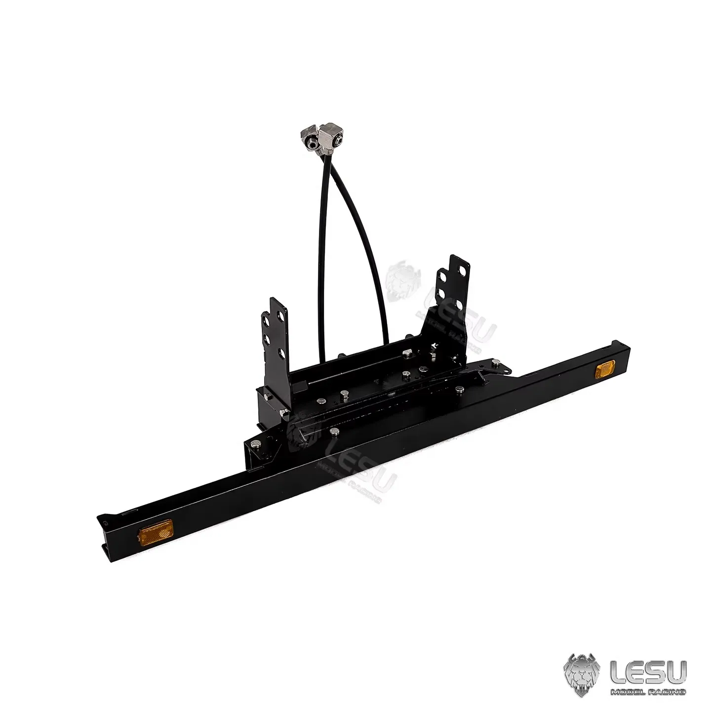 LESU Metall-Hydraulik-Teleskopstoßstangenteile für Spielzeug 1/14 Faltbarer Roll-On-Off-Dumper-Rahmen A0061 DIY Ferngesteuertes LKW-Modell