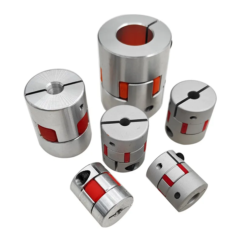 10 Stück D20L25 Flexible Motorkupplung Aluminium CNC Spinnenklemm-Kupplung 5x8mm Auswahl 3mm-10mm Präzisions-Mechanische Anwendungen Image