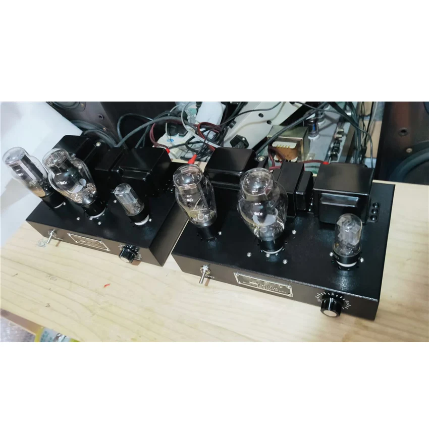 2 Stück High-End Single-Ended 6SN7+300B Split Type A Single-Ended-Röhrenverstärker 8W Vakuumröhrenverstärker 115V/230V Image