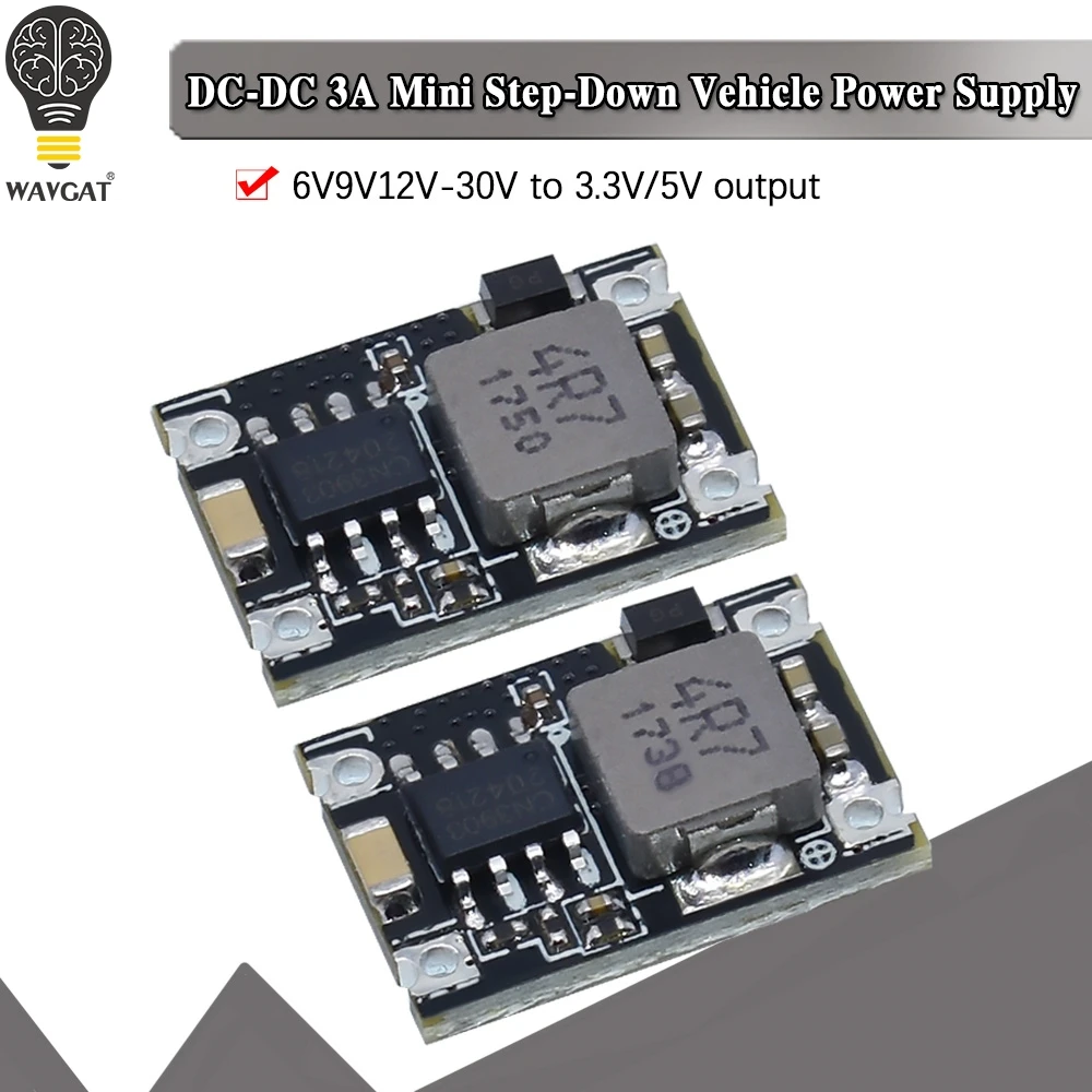 CN3903 3A Mini DC-DC Buck Step Down Converter Board Modul 5V-30V zu 3,3V 5V DC DC Spannung Regler PCB Board Power Buck Modul Image
