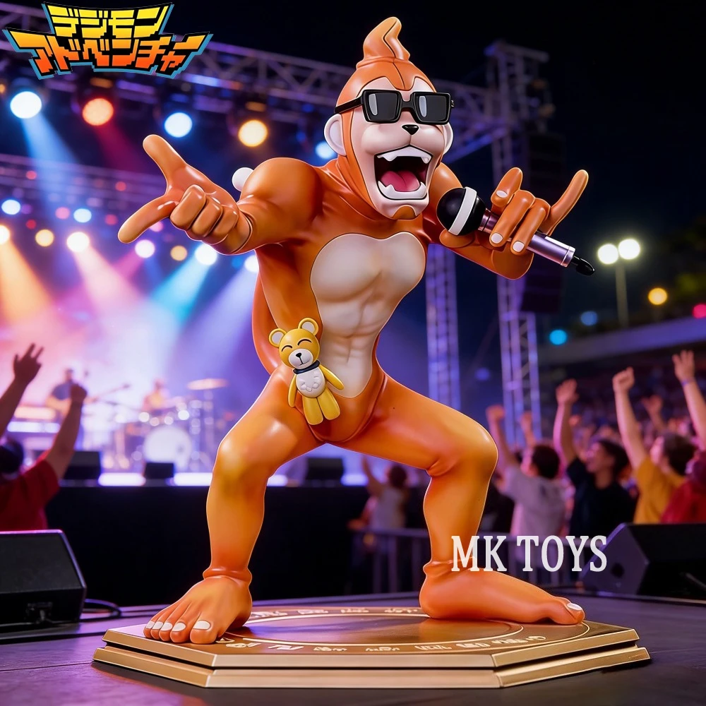 Anime Digimon Adventure Figur Sing Etemon Actionfiguren PVC-Statue Desktop-Ornament Sammlermodell Spielzeug Geschenke 13,5cm Image