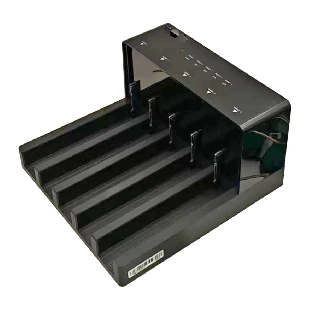 2-Bay-5-Bay-Super-Speed-HDD-Box USB 3.0 HDD-Dockingstation Werkzeugfreies USB 3.0 zu SATA Festplattengehäuse Adapter Image