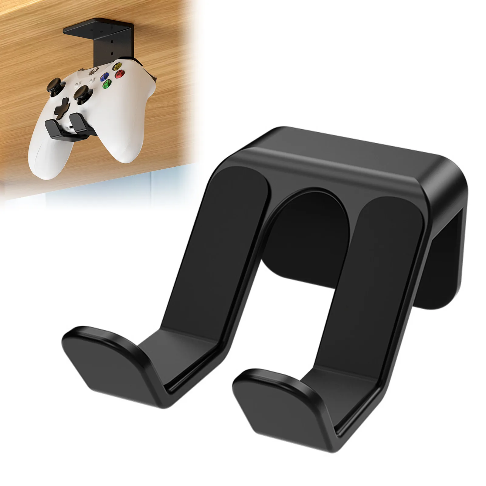 1pc Universal Kopfhörer Ständer Klebstoff Kopfhörer Wand Halterung Aufhänger Haken Headset Rack Halter Unterstützung Gaming Kopfhörer Halterung Image