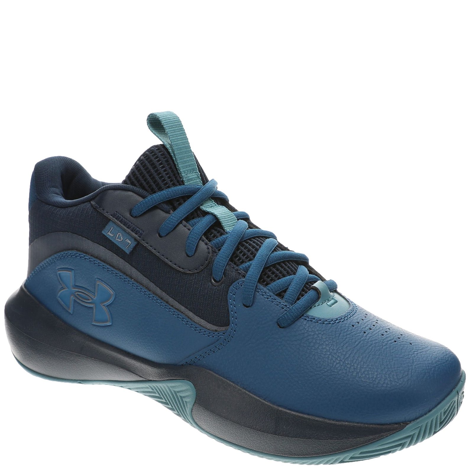 Under Armour Lockdown 7 - Mens 13 Blue Basketball Medium