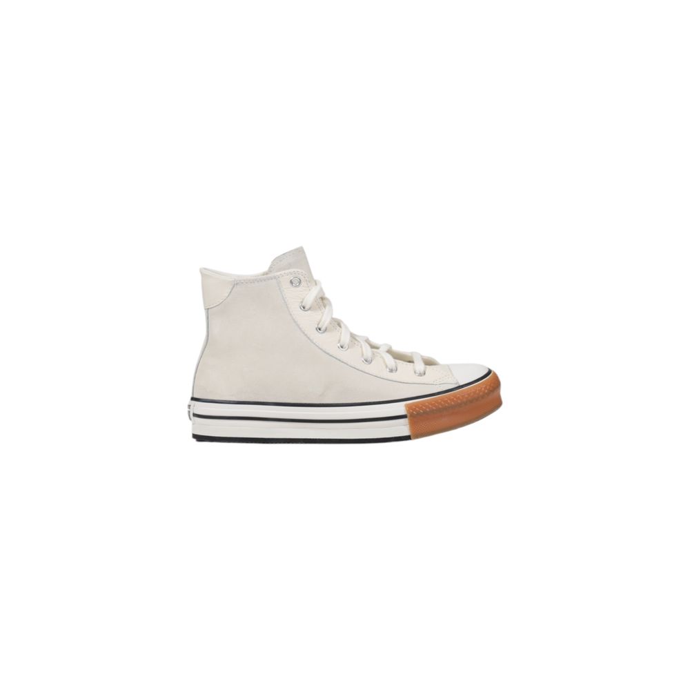 Converse Creme Leder High-Top Sneaker