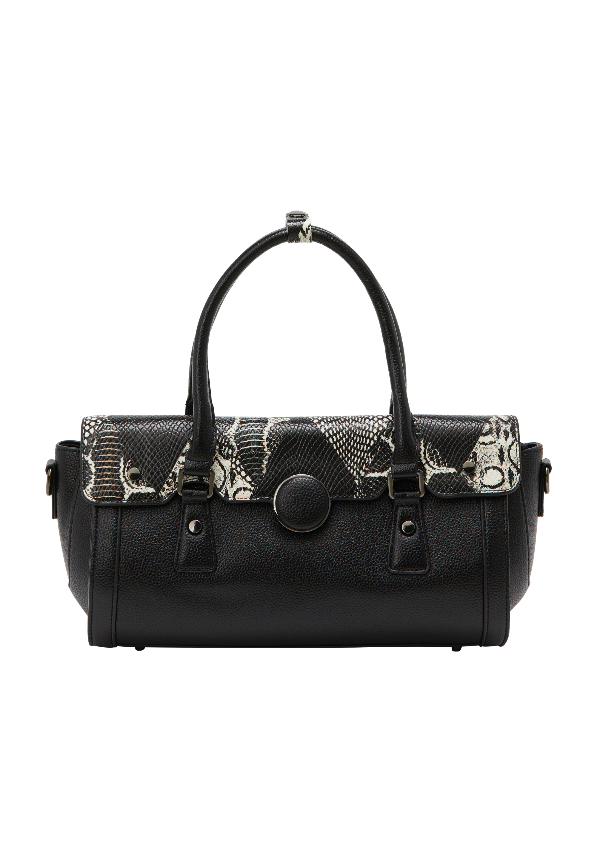 Faina Handtasche Handtasche Frauen schwarz braun