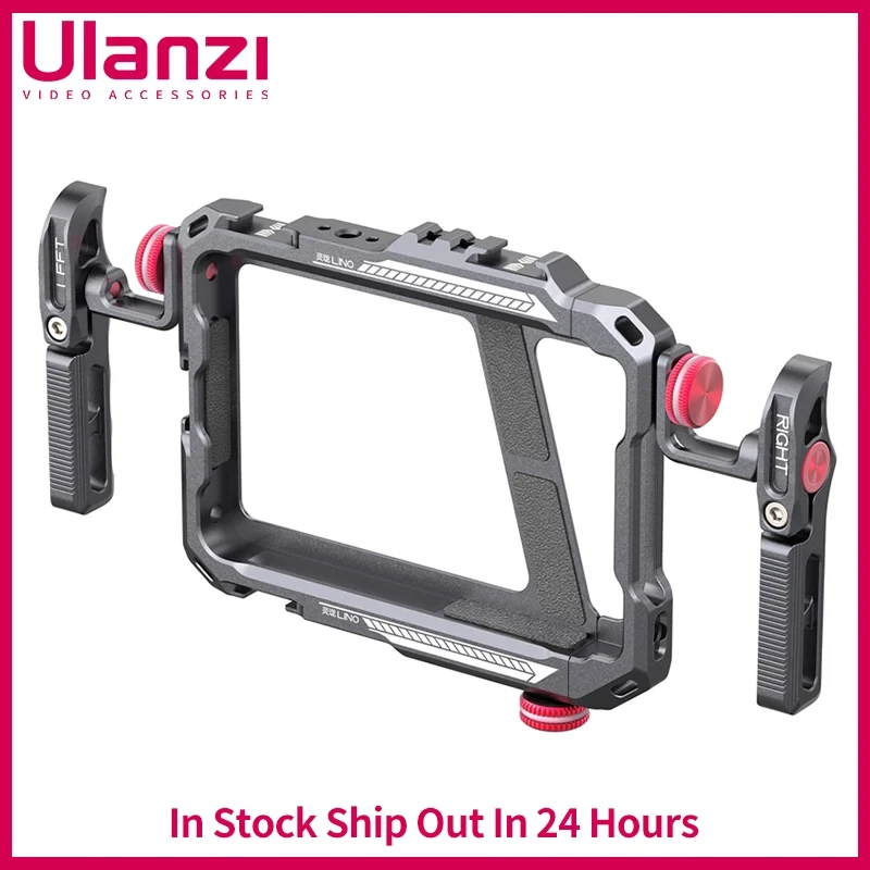 Ulanzi Lino Cage for iPhone 16 15 14 13 X XR XS Max Mini/Pro/Pro Max Smartphone Handle Grip Phone Smartphone Vlog Video