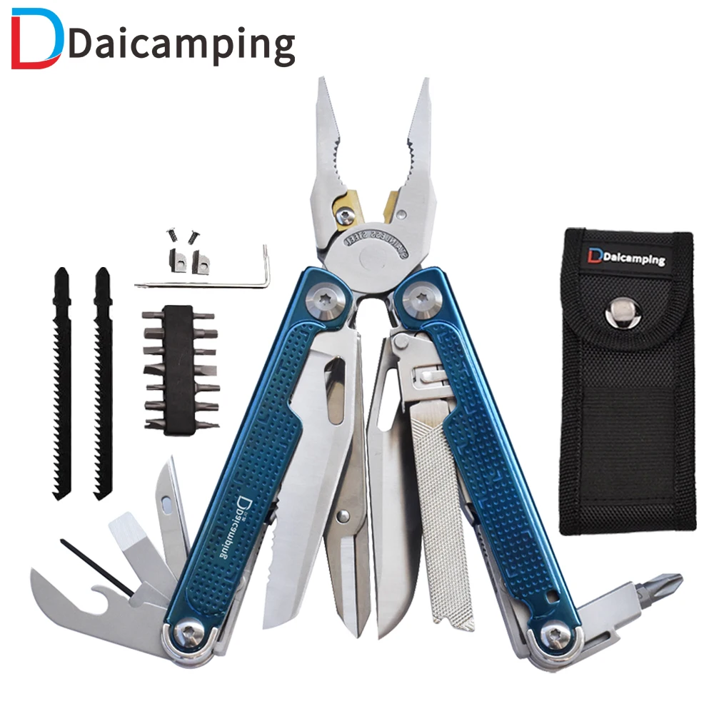 Daicamping DL30 DL301 DL25 Austauschbares Teil Messer Multitools Multitool Cutter EDC Multitool Survival Gear Zange Klappmesser Image