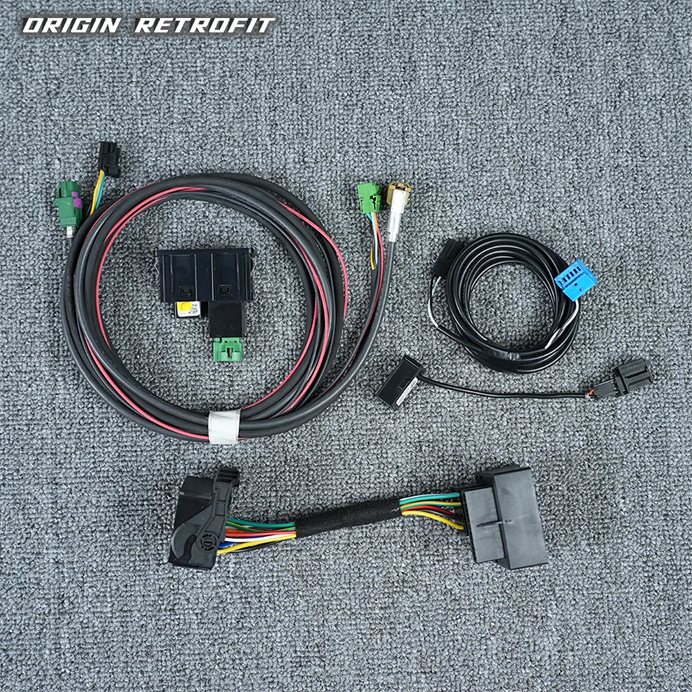 Für VW SKODA MIB2 Infotainment Navigationsanzeige Radio Adapter Kabelbaum Kabel Kit USB Quadlock Mikrofon Image