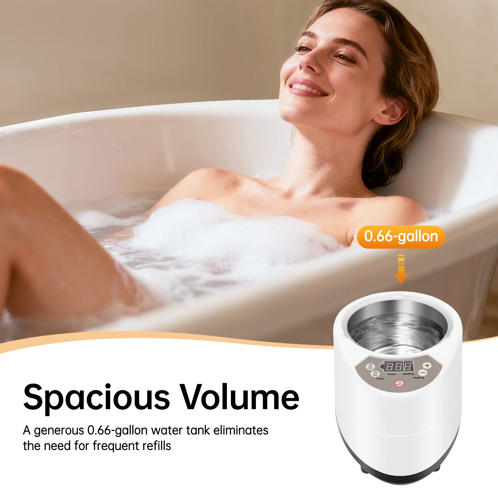 1000W 3L Sauna Dampfmaschine, Sauna Dampfgarer Dampfgenerator für Zuhause, Hotel