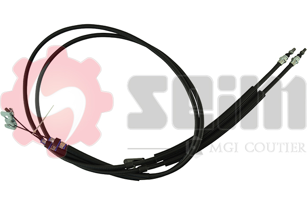 SEIM Seilzug, Feststellbremse 554537 hinten für Volvo Image