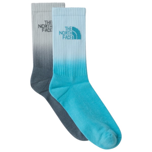 The North Face - Everyday Crew Sock Dip Dye 2-Pack - Multifunktionssocken Unisex XS | EU 34-37 blau