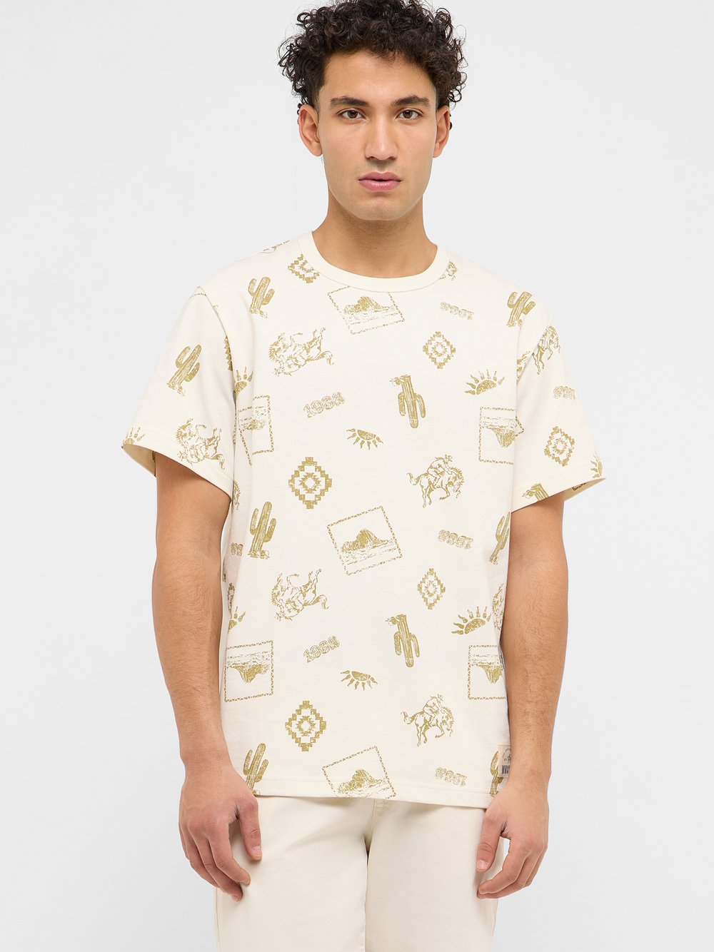 Mustang T-Shirt Herren beige, XL Image