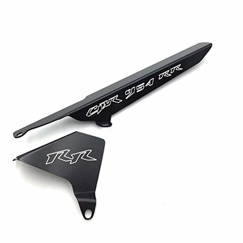Motorrad Schwarz Teile Kettenschutz Abdeckung Für Honda CBR954RR 2002-2003 CBR929RR 2000-2001 Image