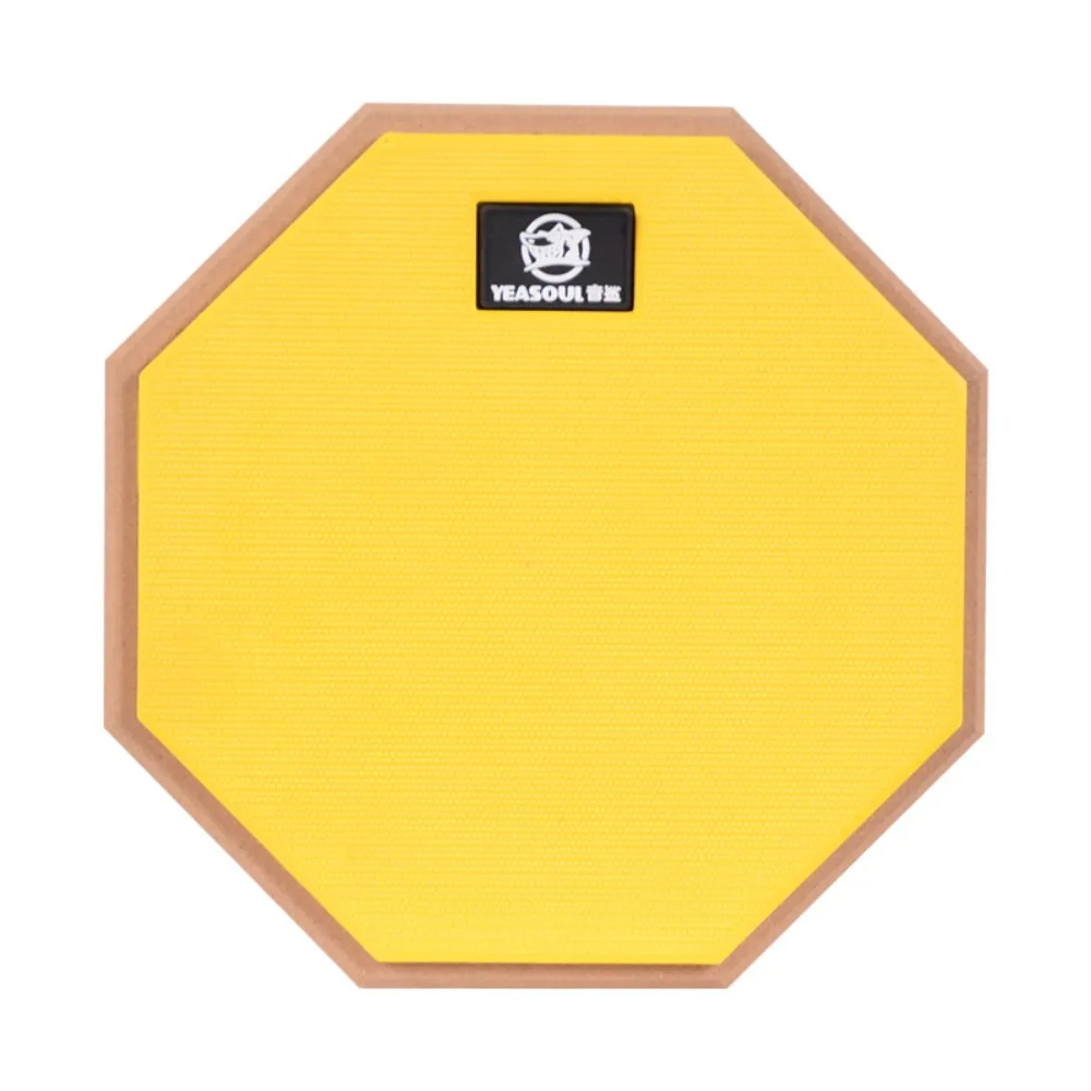 8-Zoll-Drum-Pad, verstellbarer Ständer, stoßdämpfendes Drum-Übungspad, stoßdämpfendes Gummi-Übungstraining, Drums-Pads zum Üben Image