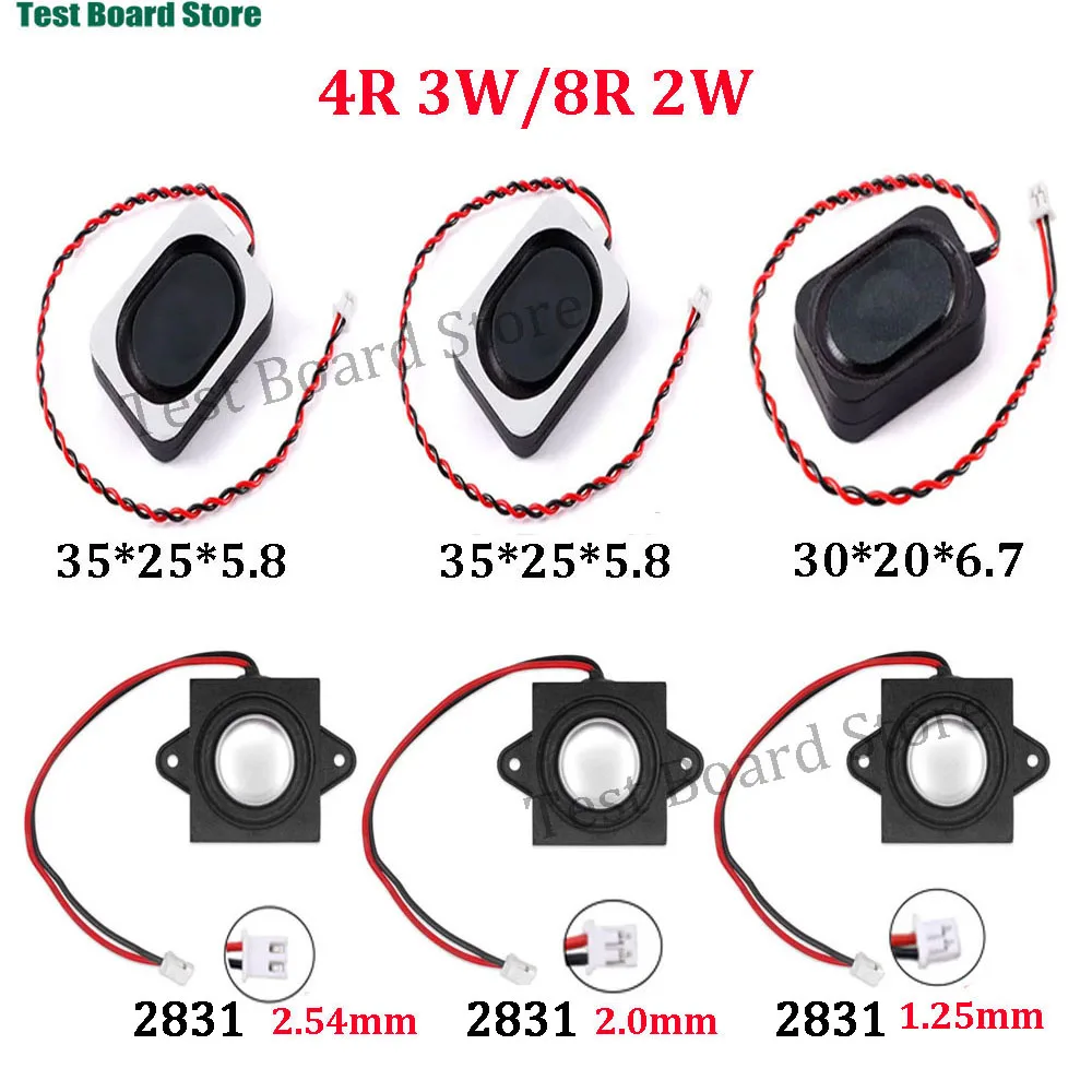 1 stücke 2831/3128 Lautsprecher 4 Ohm 4R 3W 8R 2W Full Range Hohlraum Sound Lautsprecher HIFI Lautsprecher Zubehör 3525 4 ohm ultra-dünne lautsprecher Image