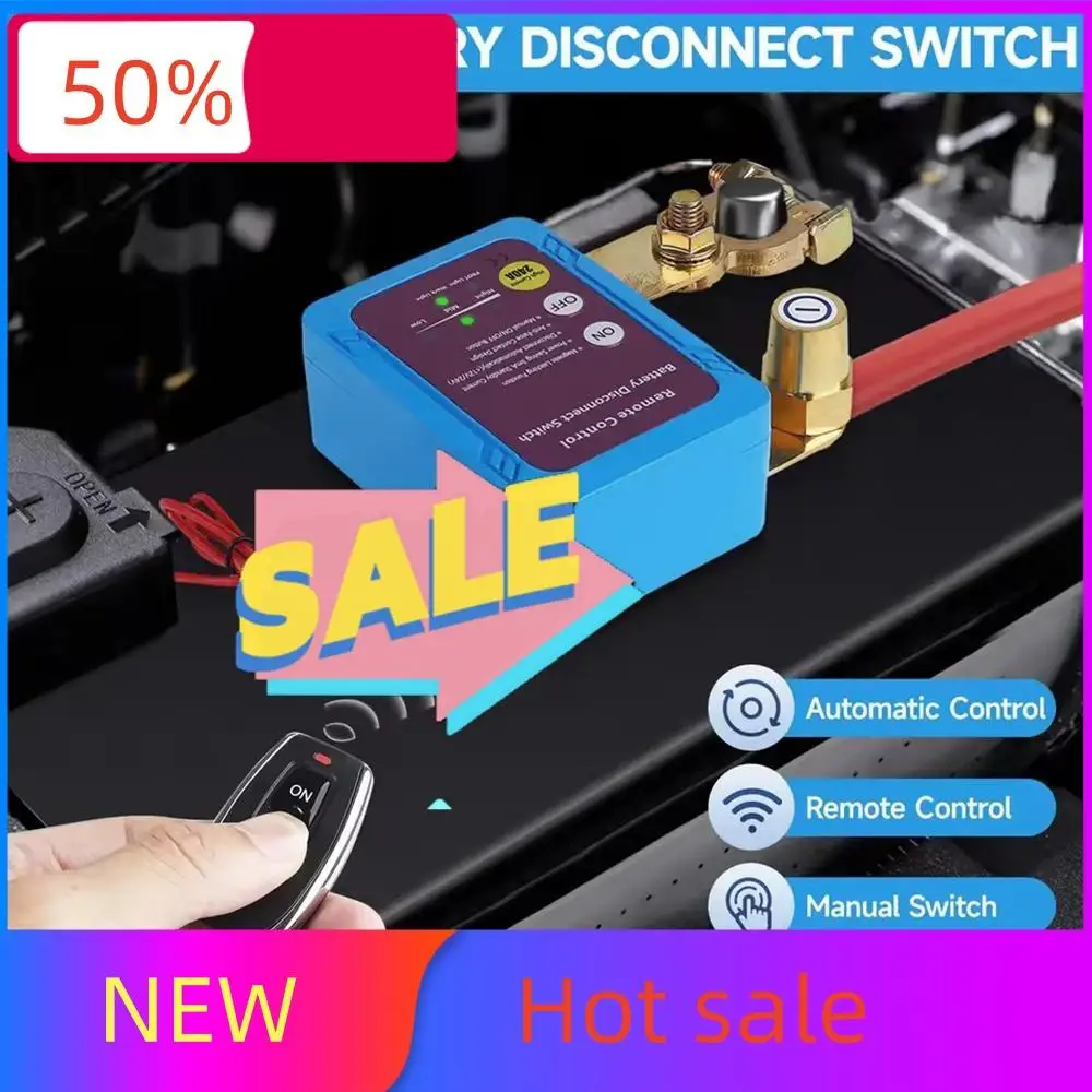 12/24-V-Fernbatterie trennen 240 A, automatische Abschaltung mit Display-Fernbedienung ab Image