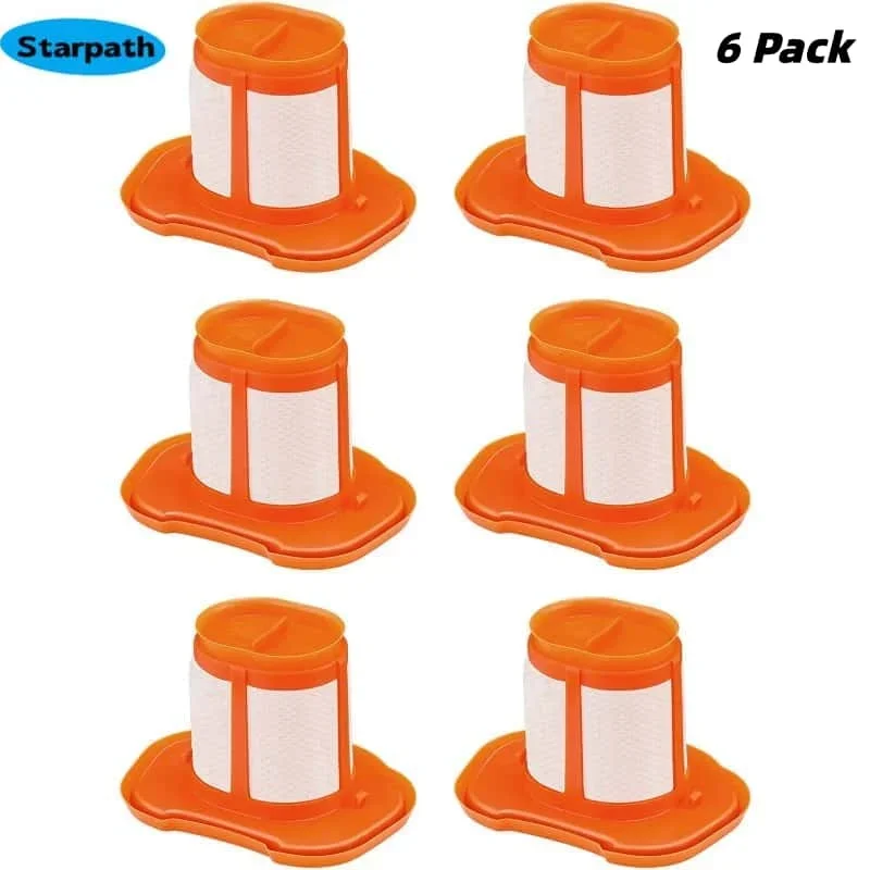6er-Pack HHVKF10 Handstaubsaugerfilter, kompatibel mit BLACK+DECKER, waschbarer Ersatzfilter, passend für die Modelle HHVK HHVK320J HHVK515J Image