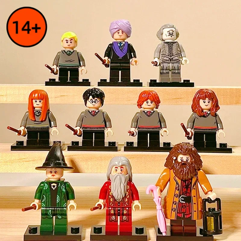 AUF LAGER 10 STÜCK/SET Disney Filmserie Mini-Puppen Bausteine Modellsteine Jungenspielzeug Feiertags-Party Geburtstagsgeschenke Image