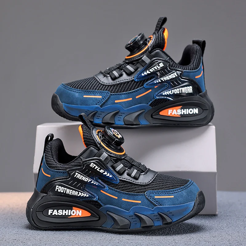 Luxus Jungen Sneaker Herbst Kinder Schuhe Mode Atmungsaktive Nicht-rutsch Kinder Casual Sneaker Schule Tennis Sport Schuhe für Jungen