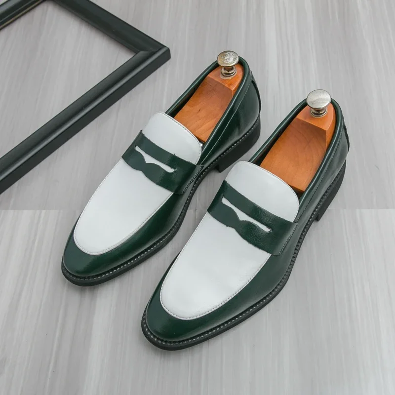 Herrenschuhe für Hochzeit, Mokassins, 2025, neue Slipper für Herren, atmungsaktive Herren-Slipper, flache Schuhe, Freizeitspaziergang, Fahrschuhe, Wanderschuhe