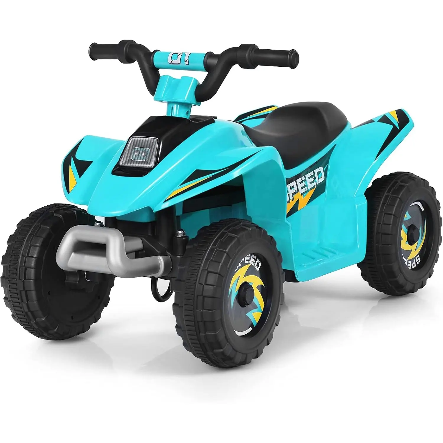 6V Elektrisches Kinder-Quad-Bike 2,8-4,6 km/h, Mini Elektro-Quad Kinderauto, Kindermotorrad Image