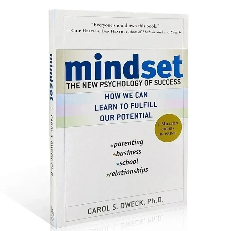 „Mindset: Die neue Psychologie des Erfolgs“ von Carol S. Dweck: Englische Ausgabe über Wachstumsmentalität und persönliche Transformation Image