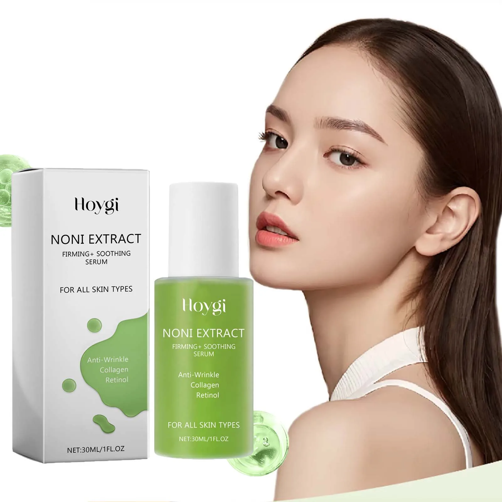 Retinol-Serum Noni Fruit Essence Nährende, aufhellende und aufpolsterende, feuchtigkeitsspendende, straffende, glättende, beruhigende Gesichtspflege Image