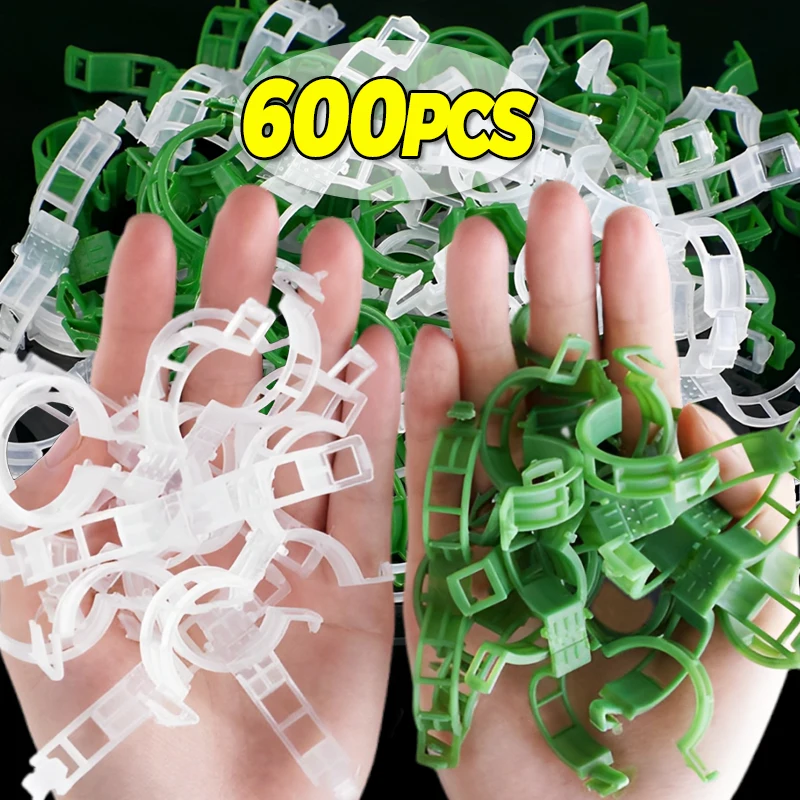 Wholesale Plants Support Clips For Vegetable Tomato Grape Vine Strapping Grafting Fixing Clip Holder Buckles Gardening Supplies Image