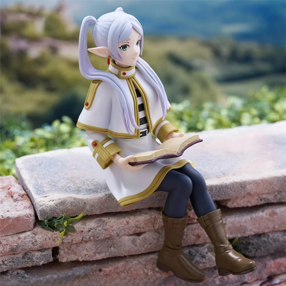 HOT no Frieren Anime-Mädchenfigur, Rolha De Macarrão, Actionfigur Beyond Journey's End, Sammlermodell-Spielzeug Image