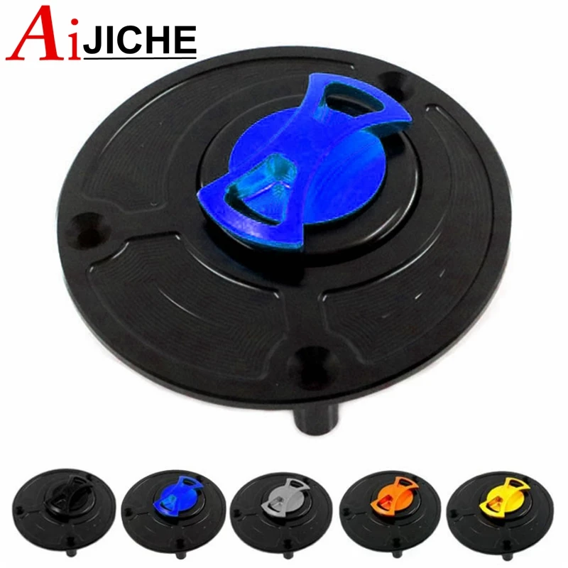 Motorrad Kraftstoff Tankdeckel Gas Öl Tank Abdeckung Benzin Abdeckung Für FZ-09/MT-09/SR XJ6 DIVERSION XSR 700 900 XT660 XT660R XT660X Image