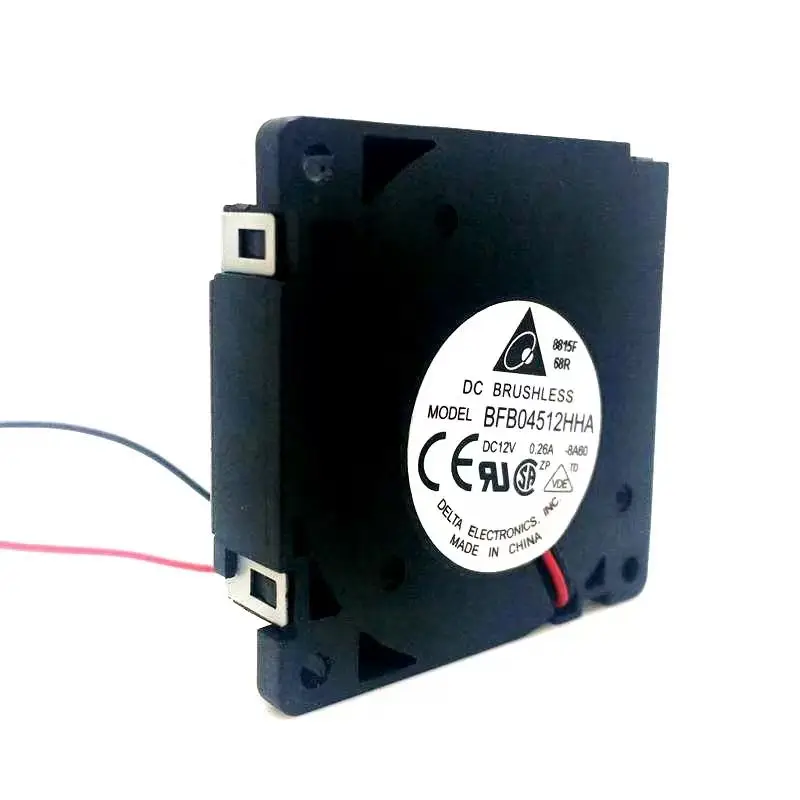 2 Stück Original für DELTA BFB04512HHA 4,5 cm 45 mm Lüfter 45 x 45 x 10 mm 4510 Turbofan-Gebläse 12 V 0,26 A Für die beste DIY-Option Image
