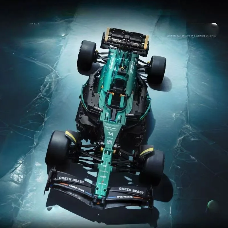 2026 NEUER Technischer Klassiker Performance 1912 Teile Aston Martin Sportwagen Bausteine MOC DIY Montage-Modellbausatz Jungen Spielzeug Geschenke Image