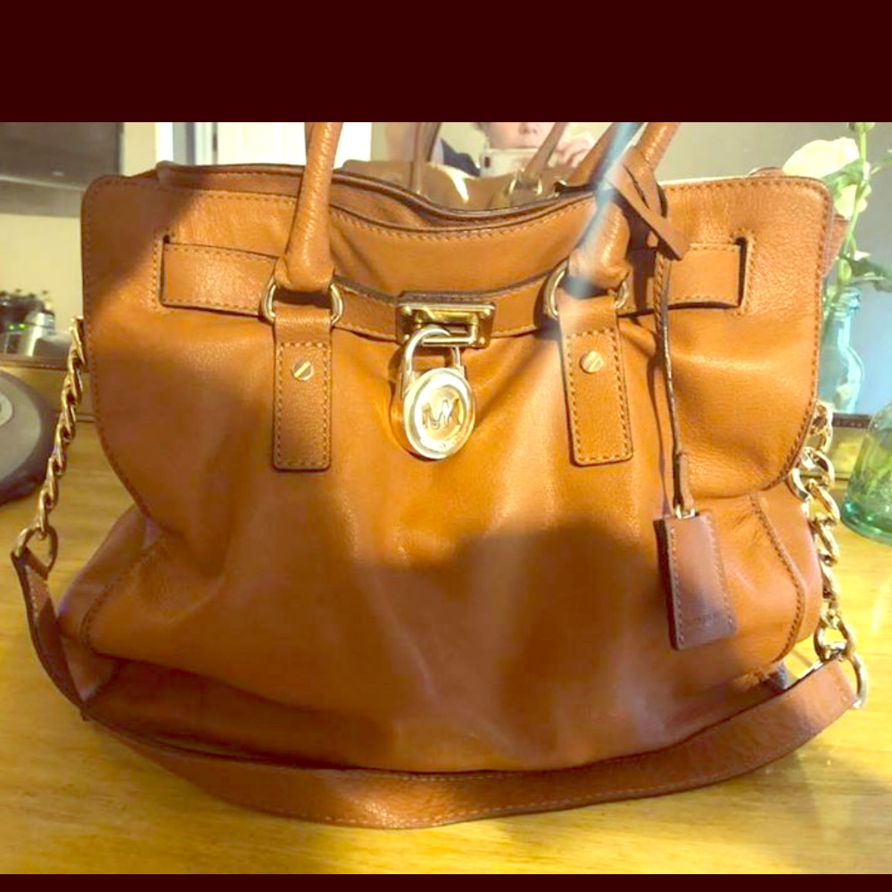 Michael Kors Bags | Authentic Michael Kors Handbag | Color: Tan | Size: Os