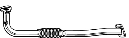 VEGAZ Abgasrohr DR-160 für NISSAN 2001078J10 2002078J10 Image