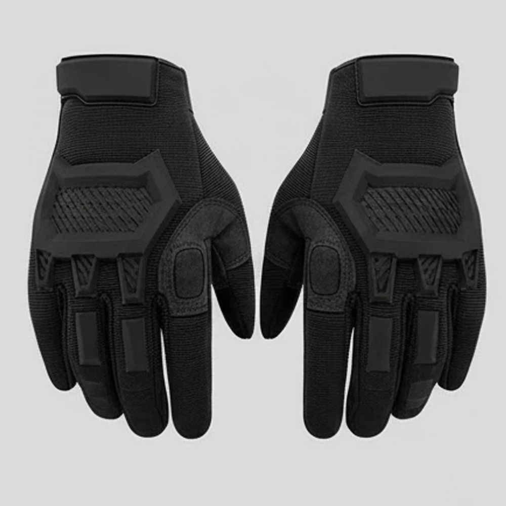 Herren Touchscreen Taktische Handschuhe Paintball Airsoft Outdoor Sport Schießen Wandern Rennsport Polizei Vollfinger-Handschuhe Image