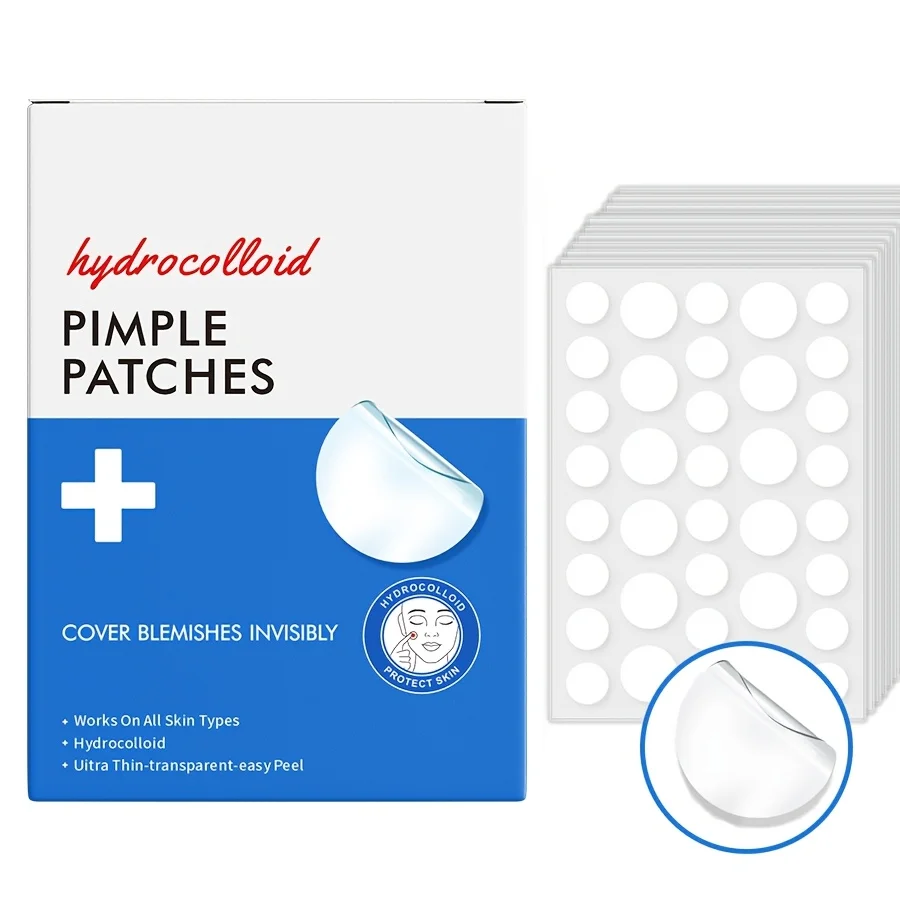 Akne Spot Dots | Hydrokolloid Akne-Pflaster | Pickelpflaster | Produkte zur Gesichtspflege | 540 Stück Image