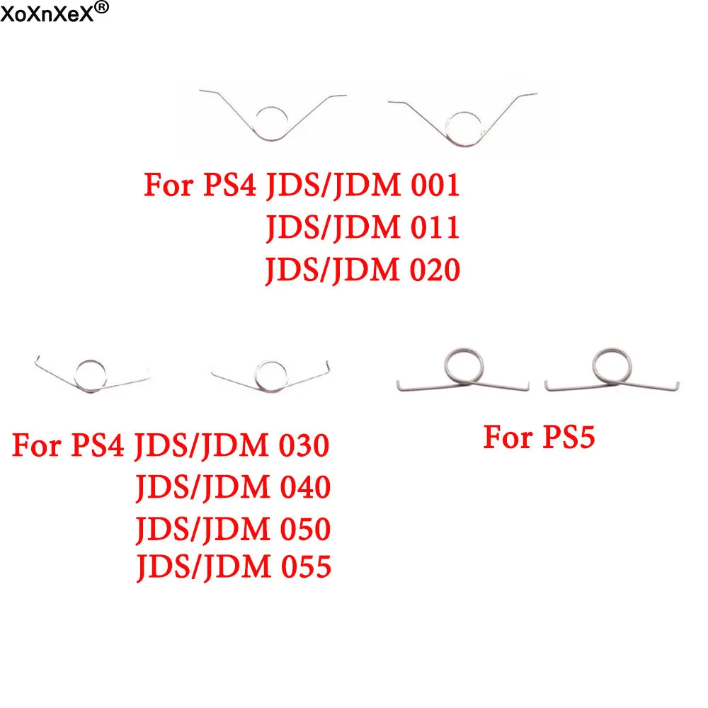 10/30/50PCS R2 L2 Trigger Tasten Federn für PS5 PS4 DS4 Pro Slim Controller Frühling JDM 001 010 011 030 040 Image