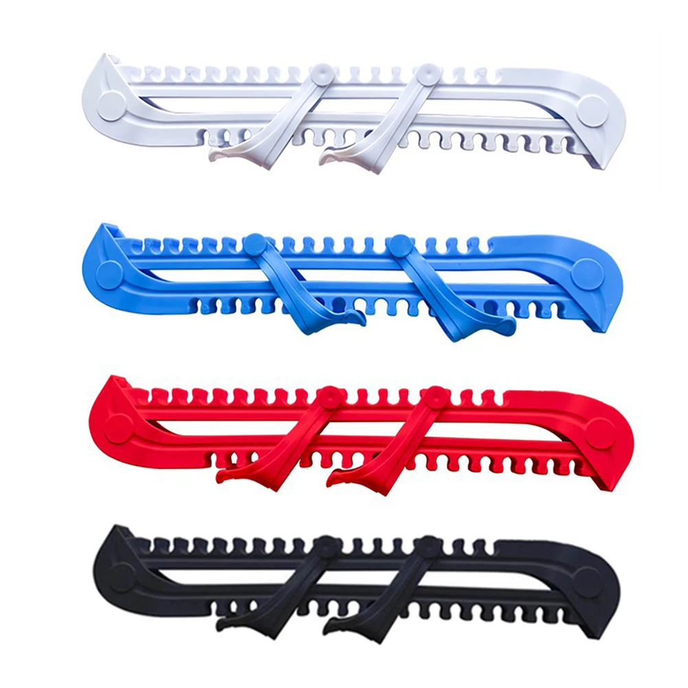 Schlittschuh-Klingenschutz Verstellbarer Eisschuh-Protektor Eishockey-Schlittschuh-Klingenschutz für Kinder und Erwachsene Image