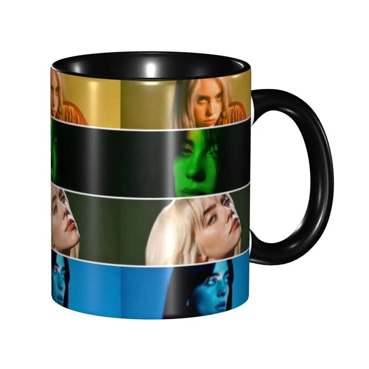 Sänger Musik Billies Eilishs Tassen personalisierte Keramik Kaffeetasse Tasse kreatives Geschenk Image
