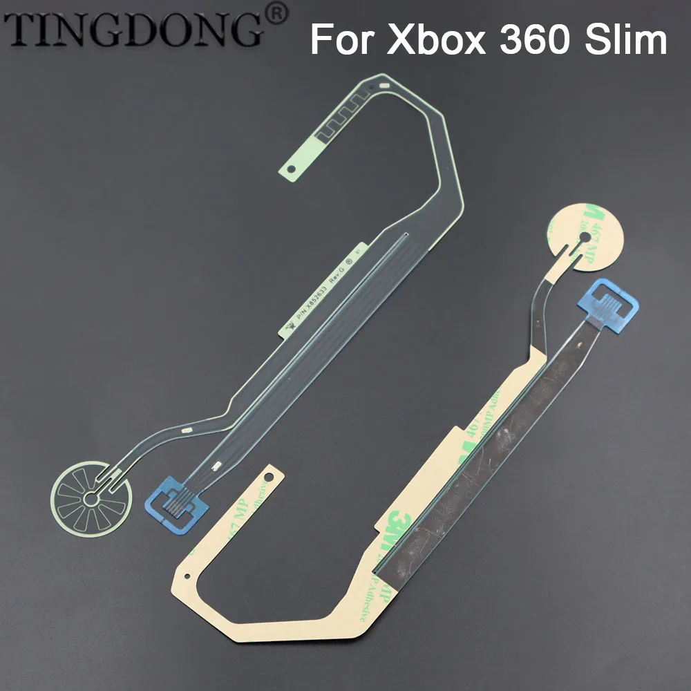 1-5 Stück für Xbox 360 Slim Konsole, hochwertiges Power-Eject-Tasten-Flachbandkabel, Ein/Aus-Schalter-Flexkabel Image