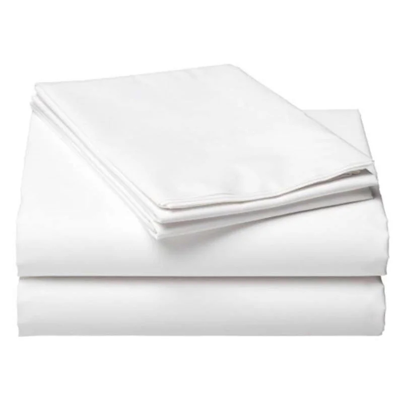 Bettlaken Weiss 100% Baumwolle TB26/G11 140 gr/m² 150x250 cm 1 Stück Image